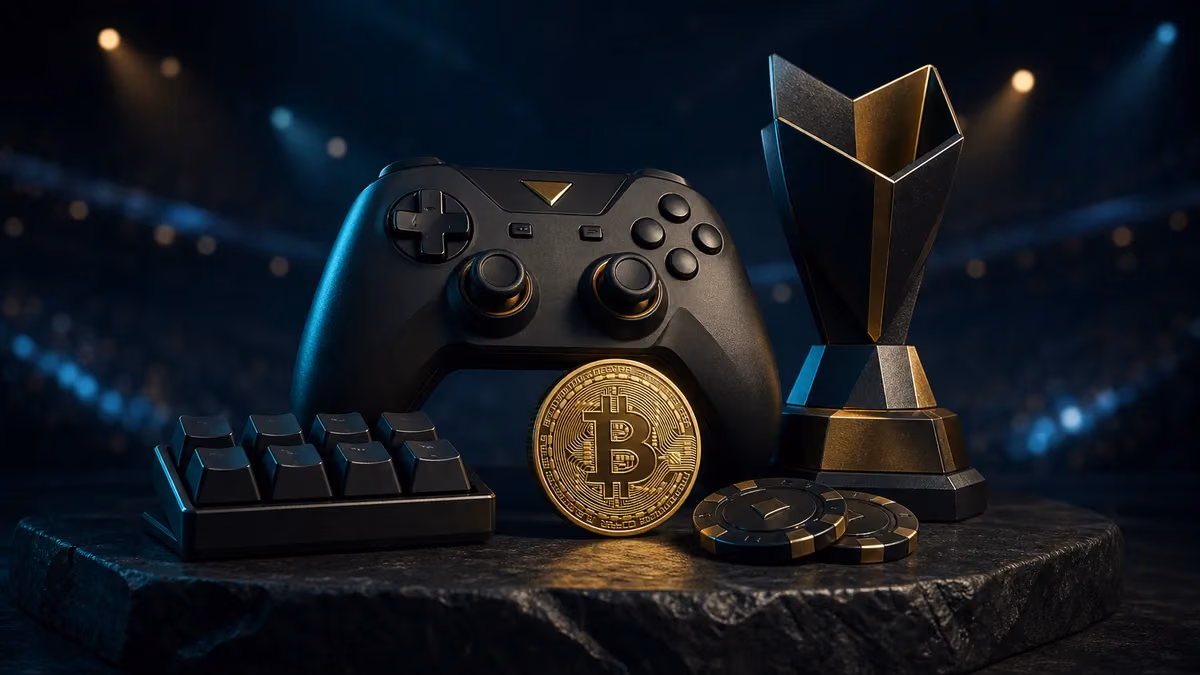Mando, trofeo y Bitcoin en una guía de apuestas eSports con criptomonedas