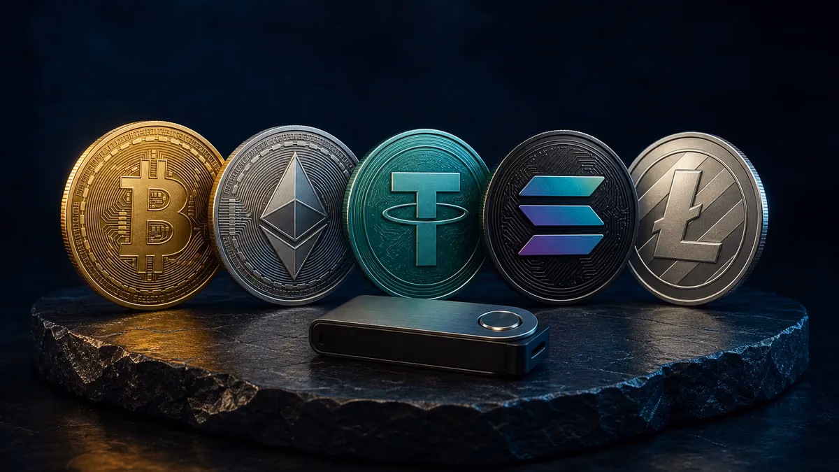 Bitcoin, Ethereum, USDT, Solana y Litecoin aceptados en casinos con criptomonedas